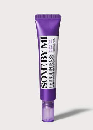جعبه کرم دور چشم SOME BY MI Retinol Intense Advanced Triple Action Eye Cream حجم ۳۰ میلی‌لیتر