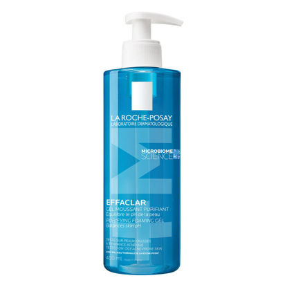ژل شست‌وشوی فومی La Roche-Posay Effaclar Purifying Foaming Gel حجم ۴۰۰ میل برای پوست چرب و مستعد جوش